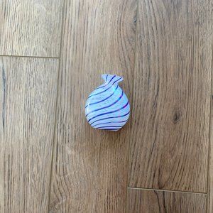 Painted Glass Vase